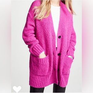 ISABEL MARANT ETOILE cardigan- oversized